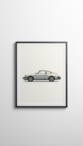 Modern Porsche Canvas Print